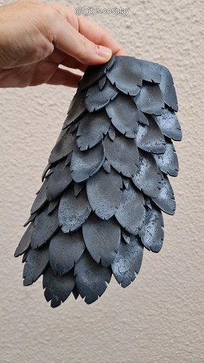 85 reactions · 12 comments | Let's make some Druid Pinecone gauntlets from EVA foam! I used some 4mm EVA and foam scales from @lumins_workshop to create these organic looking scaled armour pieces. Here is some WIP on how I constructed them!  . #cosplayerofinstagram #wip #foamsmith #evafoam #druid #workinprogress #diycrafts #reelsinstagram #instagramreels | Lucas Michael Andalis | Facebook