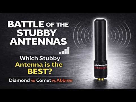 Battle of the Best Stubby Antennas-Which One Came in First? #hamradio #radio #prepper #walkietalkie