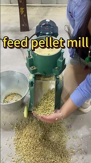 Powerful Feed Pellet Machine | Perfect for Farm and Poultry Feed#livestockfeed #animalfeed