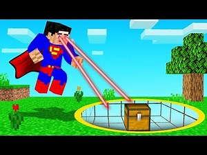 Using SUPERMAN To Find My FRIEND'S Minecraft SECRET! (X-ray)