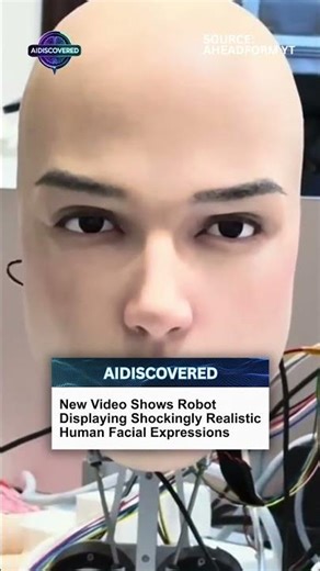 New Video Shows Robot Displaying Shockingly Realistic Human Facial Expressions