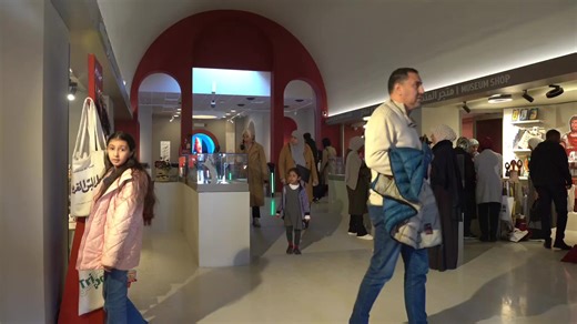 Libyans visit national museum reopened after 14 years