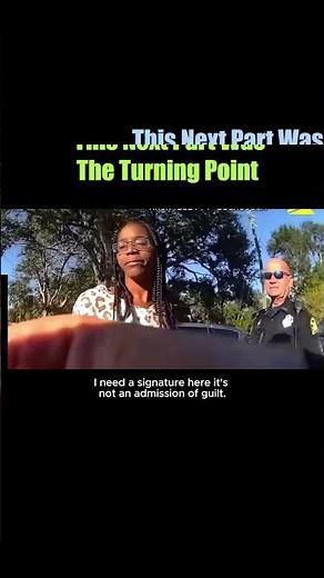 Lady Argues with Cop Then This Happens...