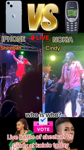 Live Battle of Sheebah Vs Cindy at Kololo - TikTok Uganda🇺🇬