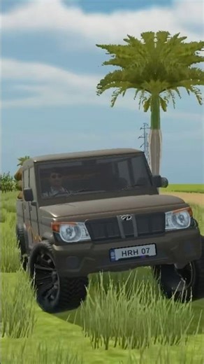 Bolero Camper at petrol pump ⛽️ #IndianSimulator3D #BoleroCamper #automobile #gaming #youtubeshorts