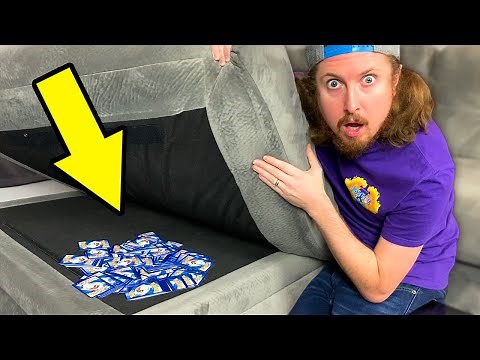 I Took A HIDDEN POKEMON CARDS Challenge In My House! (opening it)
