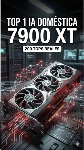 La 4090 perdió contra esto: 7900 XT en IA #comparison #GPU