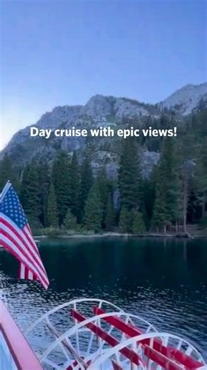 Day Cruise with Epic Views! Join us on the iconic M.S. Dixie II from Zephyr Cove Resort and experience Lake Tahoe like never before! From crystal-clear waters to panoramic mountain vistas, this unforgettable day cruise is the perfect blend of relaxation and adventure. Book your cruise today! https://bit.ly/3THrmMF | Zephyr Cove Resort