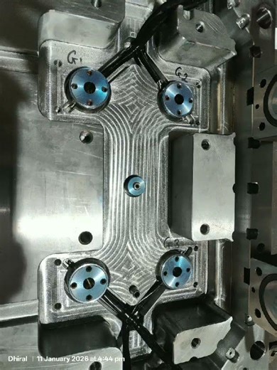 4 Cavity Vaccine Cap Mould with Pin-Point Hot Runner System
