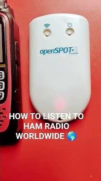 How to listen to Ham Radio Worldwide 🌎 | ICOM Radio+ openSPOT3 🔥 #shorts #ky4994swl #qso #dstar