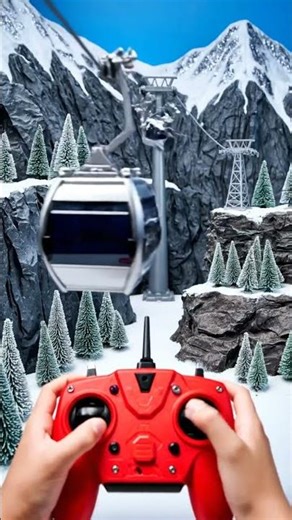 RC Gondola Transforms Into Mountain Guardian Bot | Alpine Robot Cinematic #remotecontrolrobot