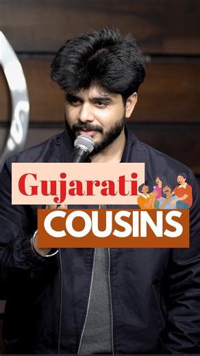 Manas Ranjan Pattanaik on Instagram: "Gujarati Cousins… . . . . [Stand Up Comedy, Stand Up, Comedy, Gujarati, Cousins,School, Relationships, Dating, Love] Who has more freedom to fall in love ?"