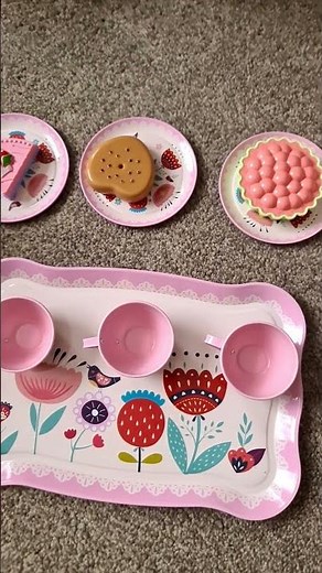 Princess Tea Party for Kids ☕✨ | Playtime Fun #shorts