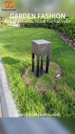 Creative Park Corten Steel Ground Lights #light #lighting #cortensteel