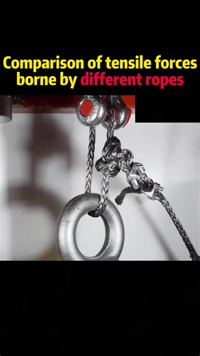 Comparison of tensile forces borne by different ropes usa science knowledge MindMinds | science.enthusias