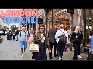 A Stroll Through London’s Iconic Regent Street 🛍️ | Shopping, History, & Architecture [4K Tour] 🇬🇧
