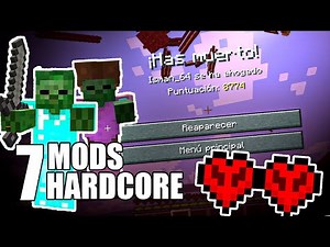 MODS que HACEN el MINECRAFT IMPOSIBLE ! - TOP MODS HARDCORE / DIFÍCILES para Minecraft