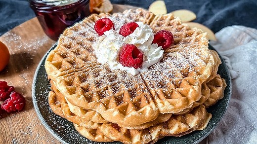 Waffelteig – Grundrezept schnell & einfach