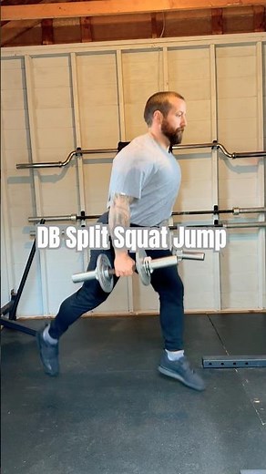 How to Perform the DB Split Squat Jump