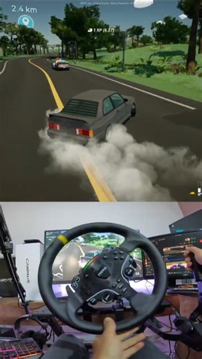 COPS DOESN'T CARE UNTIL... | Motor Town: Behind The Wheel #shorts