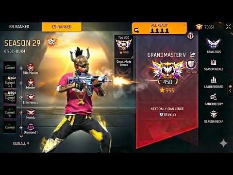🔴 Free Fire Live Stream | Jio phone Rank Push Live #freefire #csrankpush #shorts