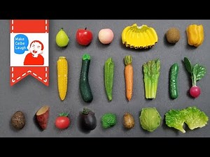 Learn Fruits and Vegetables Name for kids with Calbe Lego in supermarket