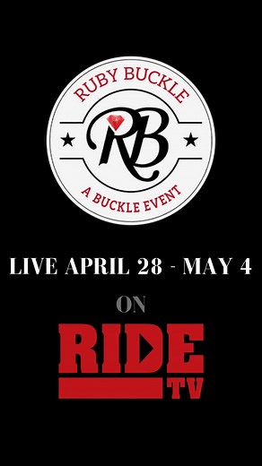 💎𝐖𝐚𝐭𝐜𝐡 𝐭𝐡𝐞 $𝟏.𝟏𝐌 𝐑𝐮𝐛𝐲 𝐁𝐮𝐜𝐤𝐥𝐞 𝐂𝐞𝐧𝐭𝐫𝐚𝐥 𝐁𝐚𝐫𝐫𝐞𝐥 𝐑𝐚𝐜𝐞 𝐋𝐈𝐕𝐄 𝐨𝐧 𝐑𝐢𝐝𝐞 𝐓𝐕!💎 Stream some of the top horse and rider combos at the $1.1 Million Ruby Buckle Central Barrel Race live on Ride TV from 𝐀𝐩𝐫𝐢𝐥 𝟐𝟖 - 𝐌𝐚𝐲 𝟒. Plus, don't miss the legendary 𝐑𝐮𝐛𝐲 𝐁𝐮𝐜𝐤𝐥𝐞 𝐒𝐚𝐥𝐞 live on 𝐌𝐚𝐲 𝟏 from the Lazy E Arena. 📲 The ultimate streaming experience is on Ride TV—Stream every run. Anywhere. Any device. | Ride TV