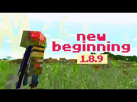 back to basics | Minecraft 1.8.9 Live World