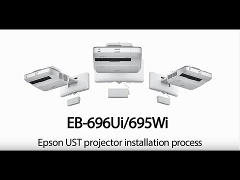 Epson EB-696Ui/695Wi Series Installation Guide