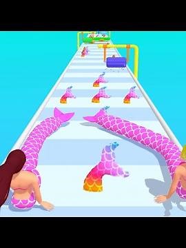 Mermaid Stack! 🧜‍♀️👸 All Levels Gameplay Trailer Android,ios New Game