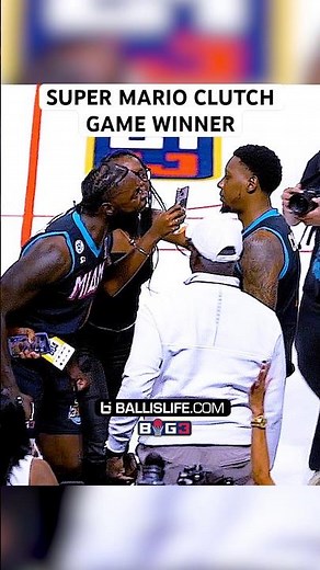 Mario Chalmers hits game winner to win TheBig3 championship