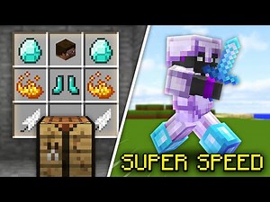 crafting super speed boots in UHC