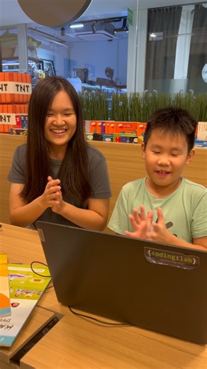 Fall into the right coding school and unlock your child's full potential.⁣ ⁣ With our MIT-inspired, award-winning curriculum, the sky’s the limit 🌟⁣ ⁣ Just like David, who earned Distinction and Best Presentation at an International Coding Showcase at only 7 years old. Our students have consistently made their mark — from winning 1st Prize at the MIT AI Education Summit to taking 1st Place at Lockheed Martin CodeQuest 2025 🏆⁣ ⁣ Every child has a success story waiting to happen, your child coul