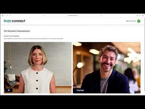 Lingo Connect - 24/7 on-demand interpretation with Just a click of a button.