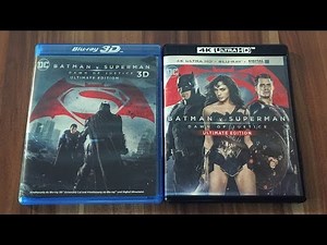 BATMAN V SUPERMAN - Ultimate Edition - 4K Ultra HD Blu-ray + 3D Blu-ray Unboxing