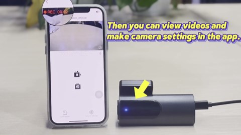 GKU Dash Cam Front and Rear Camera – 4K+1080P Dual Dash Camera for Cars with 64GB SD Card, 5GHz WiFi & App Control, Night Vision, Parking Mode, G-Sensor, Loop Recording, WDR, 170° Wide Angle