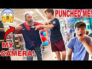 CONFRONTING THE WALMART EMPLOYEE THAT PUNCHED ME...