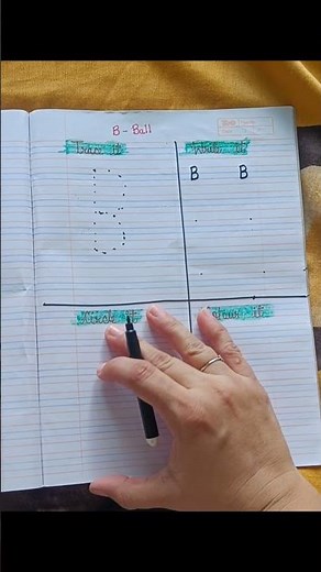 🔤 Letter B Practice | Trace, Write, Circle & Colour | Alphabet Learning Activity #letterb