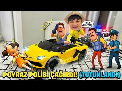 HELLO NEİGHBOR ELA YA ÇARPTI ! POYRAZ POLİSİ ARADI !!