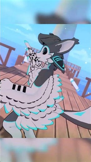 Avali Haggita'vali Dance, 4. #avali #vrchat #furry #shorts