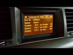 Testmode Opel Vectra C