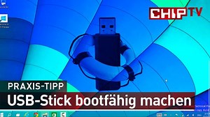 USB-Stick bootfaehig machen - Praxis-Tipp