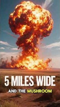 "Tsar Bomba: The King of All Nuclear Bombs" #Shorts #History