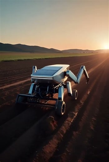 Harvest Mode 🤖✨ Next-Gen Farming Tech #shots #ai #farm2025 #robot