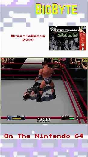 THE GRANDEST STAGE OF THEM ALL!! WWF WrestleMania 2000 on the Nintendo 64. #bigbyte