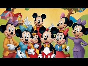 Mickey Mouse Clubhouse Finger Family | Nursery Rhymes | 3D Animation In HD
