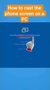 Seps to project phone screen on PC #smartphone #habesha #tech #smartphonetechnology