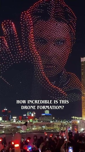 #Coast2CoastNYE: Stranger Things Drone Show | Eleven Appears!