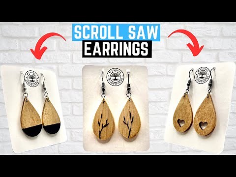 How To Make Wood Earrings