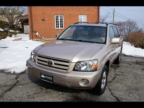 2004 Toyota Highlander 3.3 V6 4WD